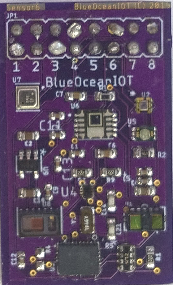 BlueOceanIOT sensor board